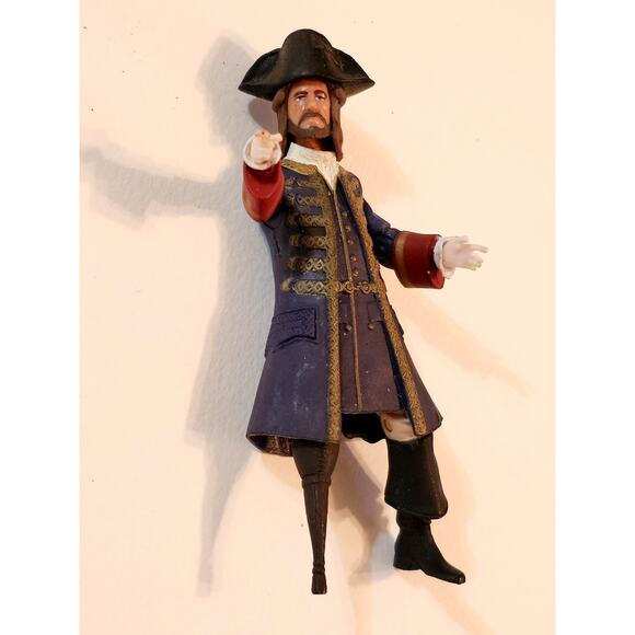 Captain Barbossa Poseable Fig Pirates Of The Caribbean 4" Jakks 2011 - Picture 2 of 8